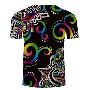Doodle Magic De Brizbazaar Art Bărbați 3D T-shirt Nou tricou Hip hop Topuri de Vara Tricouri Harajuku T shirt de Imprimare Camiseta Fierbinte DropShip