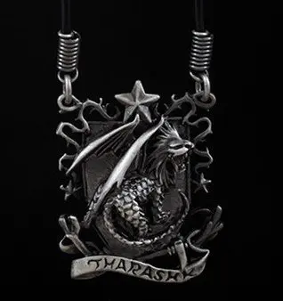 Misto Casa Gotic Tharashk Insigna WOW Dragon colier personalitatea omului filmul moda bijuterii punk rock cadouri de calitate