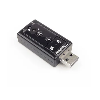 7.1 USB Extern placa de Sunet USB la Jack pentru Căști de 3,5 mm Audio Adaptor Micphone placa de Sunet Pentru Mac Win Compter Android Linux