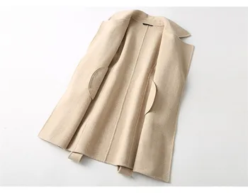 Palton de lână cașmir haina mantou pentru Femei