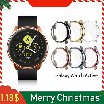 Galaxy watch Active2 caz Pentru Samsung Galaxy watch active 2 44mm 40mm TPU full HD Ecran Protector cover Galaxy watch activ