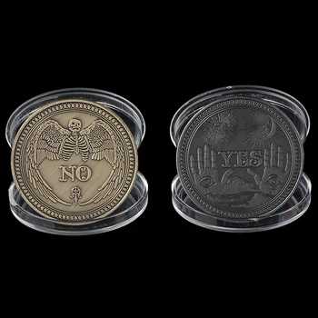 Comemorative DA sau NU Litere Ornamente de Colectare Arte Cadouri Suvenir Monedă Comemorativă Moneda Norocoasa Decizia Monede