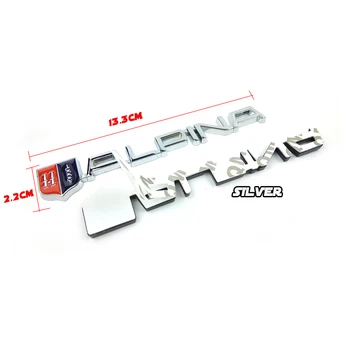 10pc ALPINA Masina Insigna Emblema Autocolant Logo-ul din spate, portbagaj Decalcomanii Auto accesorii Pentru Alpina logo-ul Nou styling Față de Boot decalcomanii