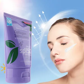 100ml SPF50 Faciale Albire Organism Crema de protecție Solară fără Ulei Anti-Oxidant Răcoritoare Hidratant rezistent la apa Anti-Imbatranire crema de protecție Solară
