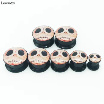 Leosoxs 2 buc Acrilice Ureche Plug Tuneluri Piercing Șurub Extensoare Corp Bijuterii Piercing 6-16mm