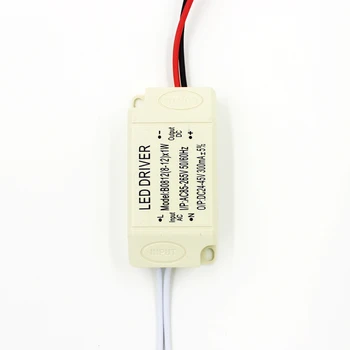1-3W 4-7W 8-12W 12-18W 18-24W 25-36W carcasa de Plastic lampa LED driver transformator de alimentare adaptor pentru cip led-uri bec lumina reflectoarelor