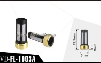 200 buc Injector de Combustibil Micro Coș Filtru pentru Toyota Honda Bosch Dimensiune 6*3*13.5 mm VD-FL-1003A