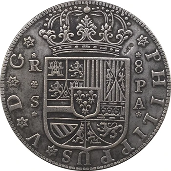 1731 Spania 8 Reales copia monede