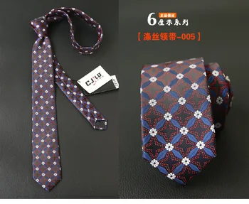 Noi Gât Cravată Bărbați 6cm Cravatele de Poliester pentru Barbati Florale Cravată Slim Gravatas Corbatas de Nunta de Moda de Afaceri Cravata Skinny Potrivi Cravate