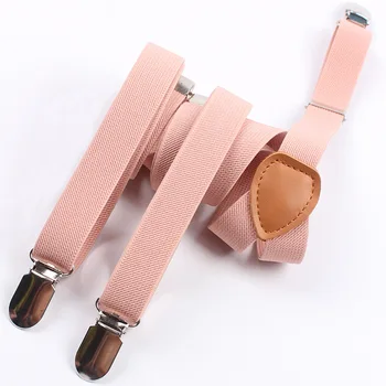 115cm moda pentru Femei bretele 2.0 cm lățime 3 Clipuri și de sex Feminin Elastic Reglabil Bretele Bretele, de culoare roz pentru adult