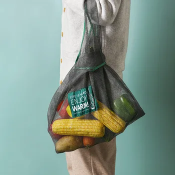 25pcs Vesta de cumpărături pungă sac de depozitare,multi-funcțional de sortare sac,bucatarie de fructe și legume sac de depozitare
