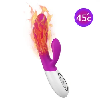 GaGu Vibrator pentru Femei 10 viteza punctul G clitoris Masturbari puternic silicon Moale Vibrații sex jucării pentru adulți Încălzire Vibrator Mare