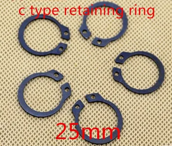 100buc/lot m25 25mm C tip snap ring ,C de tip clema de fixare ring șaibă oțel aliat