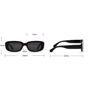3Color Femei de Moda Punk Ochelari de Soare Rama Lentile PC AC Călătorie ochelari de Soare Retro Mici, Ovale ochelari de Soare