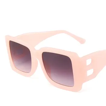 2021 Brand de ochelari de Soare Patrati Femeie Supradimensionat Negru, Nuante de Stil Pentru Femei, Cadru de Mare de Moda de sex Feminin de ochelari de Soare UV400 Ochelari