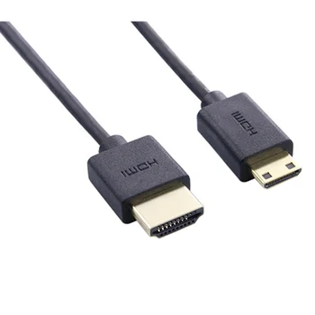 OD 3.2 mm Super Moale HDMI 2.0 de sex masculin la Micro HDMI și Mini-HDMI de sex masculin Cablu Subțire 2k hd 4k @60hz Lumină-greutate Portabil 40cm/60cm/100cm