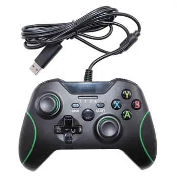 USB Wired Controller Controle Pentru Microsoft X-box One Controler Gamepad Pentru Xbox Slim PC Windows Mando Pentru Xbox one Bucurii